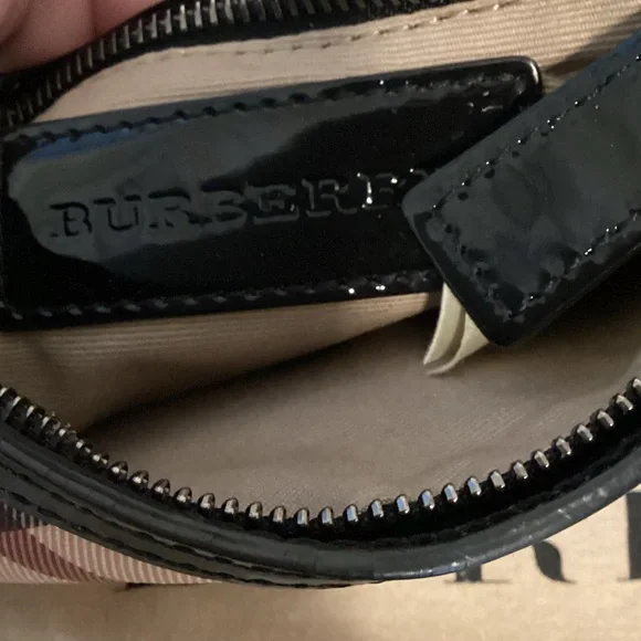 💯 Authentic Burberry LARGE Nova Check Tote Handbag Shoulder Bag - Picture 13 of 16